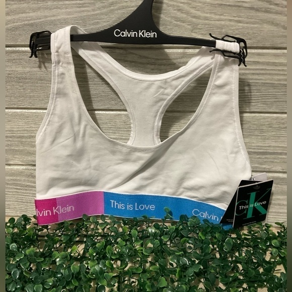 Calvin Klein This is Love White Bralette - Picture 7 of 10